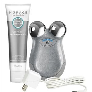 Refreshed NuFACE Mini Kit - Silver Sparkle ×